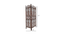 Taylin Solid Wood 4 Panel Room Divider (Brown) by Urban Ladder - - 