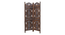 Jacilynn Solid Wood 4 Panel Room Divider (Brown) by Urban Ladder - - 