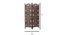 Jacilynn Solid Wood 4 Panel Room Divider (Brown) by Urban Ladder - - 