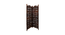 Kaeya Solid Wood 4 Panel Room Divider (Brown) by Urban Ladder - - 