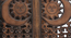 Kaeya Solid Wood 4 Panel Room Divider (Brown) by Urban Ladder - - 