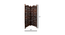 Kaeya Solid Wood 4 Panel Room Divider (Brown) by Urban Ladder - - 