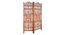 Jolanta Solid Wood 4 Panel Room Divider (Brown) by Urban Ladder - - 