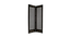 Livy Solid Wood 4 Panel Room Divider (Brown) by Urban Ladder - - 