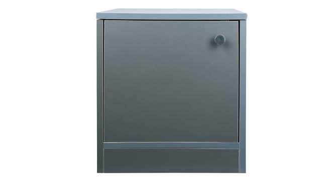 Panama Engineered Bedside Table (Graphite Grey Finish) by Urban Ladder - - 