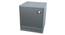 Panama Engineered Bedside Table (Graphite Grey Finish) by Urban Ladder - - 