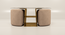 Elite Trapezio Space Saving Coffee Table Set (Beige Finish) by Urban Ladder - - 