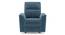 Jenson 1 Seater Fabric Recliner (One Seater, Baltic Blue) by Urban Ladder - - 