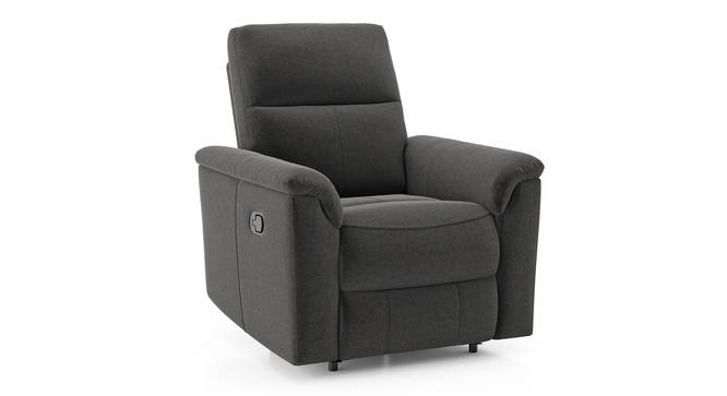 Jenson 1 Seater Fabric Recliner (One Seater, Urban Grey) by Urban Ladder - - 