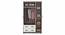 Miller 3 Door Wardrobe (Two-Tone Finish, 2 Drawer Configuration, With Mirror, With Lock) by Urban Ladder - - 916251