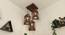 Trikona Brown Solid Wood Cluster Hanging Light (Brown) by Urban Ladder - Rear View Design 1 - 916342
