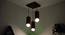 Cedar Brown Solid Wood Cluster Hanging Light (Brown) by Urban Ladder - Design 1 Close View - 916351