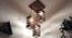 Wiggle Brown Solid Wood Cluster Hanging Light (Brown) by Urban Ladder - Design 1 Close View - 916353