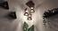 Trikona Brown Solid Wood Cluster Hanging Light (Brown) by Urban Ladder - Design 1 Dimension - 916354