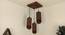Cedar Brown Solid Wood Cluster Hanging Light (Brown) by Urban Ladder - Design 1 Close View - 916363