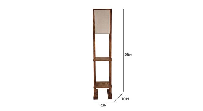 Biped Beige Jute Floor Lamp with Beige Jute Base (Brown) by Urban Ladder - Cross View Design 1 - 916404