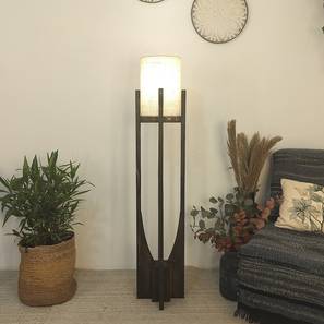 Solitaire Beige Jute Floor Lamp with Beige Jute Base-image-36