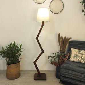 Flex Beige Jute Floor Lamp with Beige Jute Base-image-39