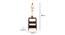 Ronan Beige Jute Floor Lamp with Beige Jute Base (Brown) by Urban Ladder - Design 1 Side View - 916610