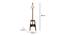 Gerard Beige Jute Floor Lamp with Beige Jute Base (Brown) by Urban Ladder - Front View Design 1 - 916628