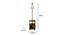 Henry Beige Jute Floor Lamp with Beige Jute Base (Brown) by Urban Ladder - Cross View Design 1 - 916677