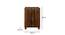 Renard Beige Jute Floor Lamp with Beige Jute Base (Brown) by Urban Ladder - Rear View Design 1 - 916681