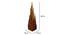 Emanate Beige Floor Lamp with Beige Base (Brown) by Urban Ladder - Cross View Design 1 - 916722