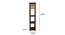 Lighthouse Beige Solid Wood Floor Lamp with Beige Solid Wood Base (Brown) by Urban Ladder - Rear View Design 1 - 916725