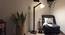 Hinge Beige Jute Floor Lamp with Beige Jute Base (Brown) by Urban Ladder - Design 1 Dimension - 916757