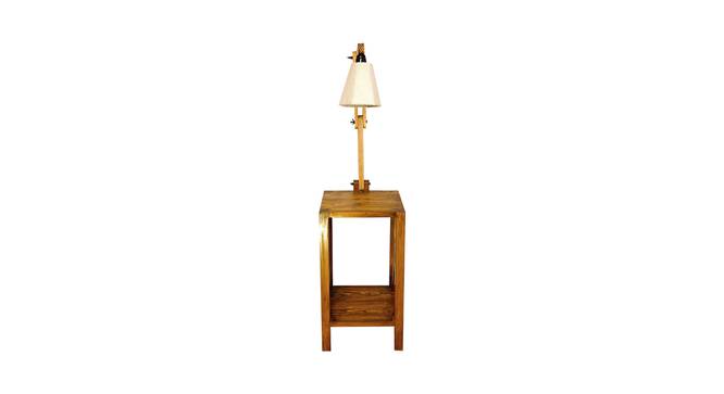 Maurice Beige Jute Floor Lamp with Beige Jute Base (Brown) by Urban Ladder - Front View Design 1 - 916803