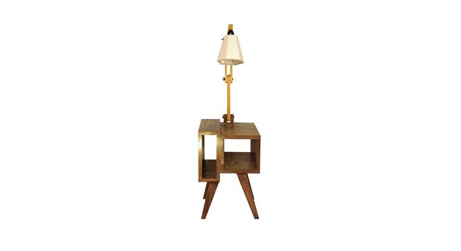 Noel Beige Jute Floor Lamp with Beige Jute Base (Brown) by Urban Ladder - Front View Design 1 - 916804