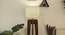 Jet Beige Jute Floor Lamp with Beige Jute Base (Brown) by Urban Ladder - Rear View Design 1 - 916806