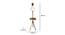 Hubert Beige Jute Floor Lamp with Beige Jute Base (Brown) by Urban Ladder - Cross View Design 1 - 916873