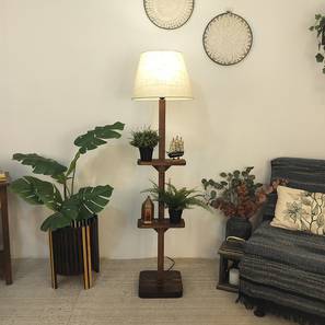 symplify Elania Beige Jute Floor Lamp with Beige Jute Base-picture-31