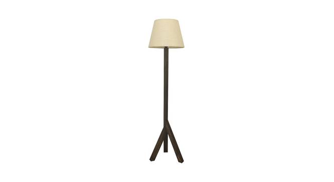 Trinca Beige Jute Floor Lamp with Beige Jute Base (Brown) by Urban Ladder - Front View Design 1 - 916919
