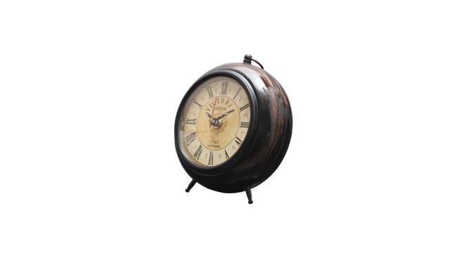 5" Victoria Table Top Clock (Brown) by Urban Ladder - - 