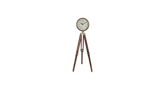 Tripod Clock (Brown) by Urban Ladder - - 