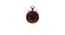 12" Tyre Clock Black Dile Wall Clock (Brown) by Urban Ladder - - 