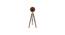 Tripod Clock (Brown) by Urban Ladder - - 