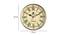 12' SS Ring Wall clock (Silver) by Urban Ladder - - 