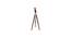 Tripod Clock (Brown) by Urban Ladder - - 