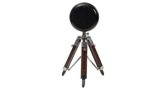 Tripod Table Top Clock (Black) by Urban Ladder - - 