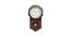 Antique Pendalum Wall Clock (Brown) by Urban Ladder - - 