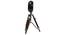 Tripod Table Top Clock (Black) by Urban Ladder - - 