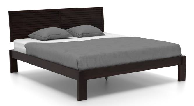Terence Bed (Mahogany Finish, King Bed Size) by Urban Ladder - Front View Design 1 - 91734