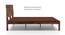 Terence Bed (Teak Finish, King Bed Size) by Urban Ladder - Side View Design 1 - 91748