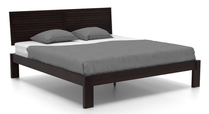 Terence Bed (Mahogany Finish, Queen Bed Size) by Urban Ladder - Front View Design 1 - 91756