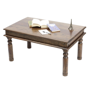 Gilmour Rectangular Rosewood Coffee Table in Teak Finish-image-8