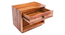 kafano Bedside Table. (Teak Finish) by Urban Ladder - Cross View Design 1 - 919246