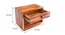 kafano Bedside Table. (Teak Finish) by Urban Ladder - Front View Design 1 - 919255